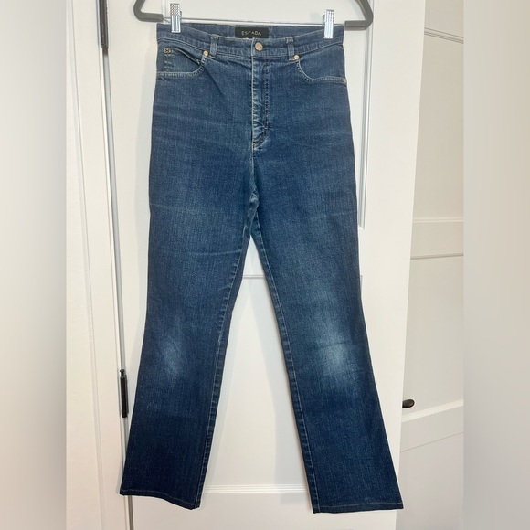 Vintage Y2K Escada Straight Leg Denim (27) - Picture 1 of 4